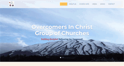 Desktop Screenshot of overcomersinchrist.us